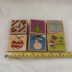 Christmas Rubber Stamp set